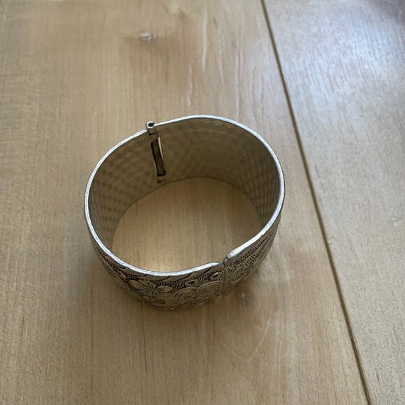 Silver Cuff Bracelet - Picture 3 of 3